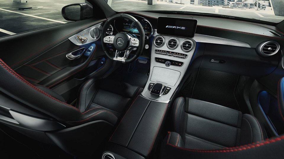 mercedes benz c class front seat headrest